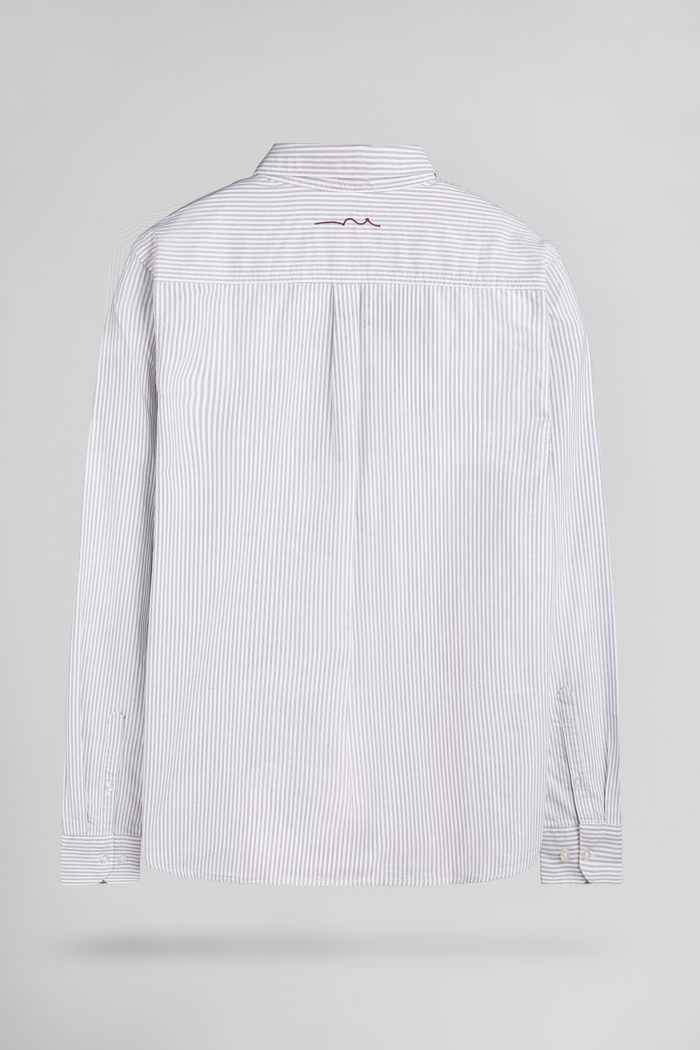 Chemise Oxford col français C-STANLEY ML OLIVE