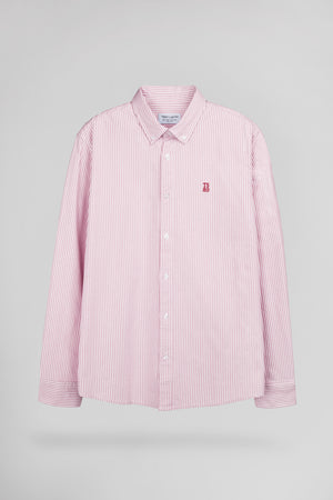 Chemise C-STANLEY ML ROUGE COQUELICOT