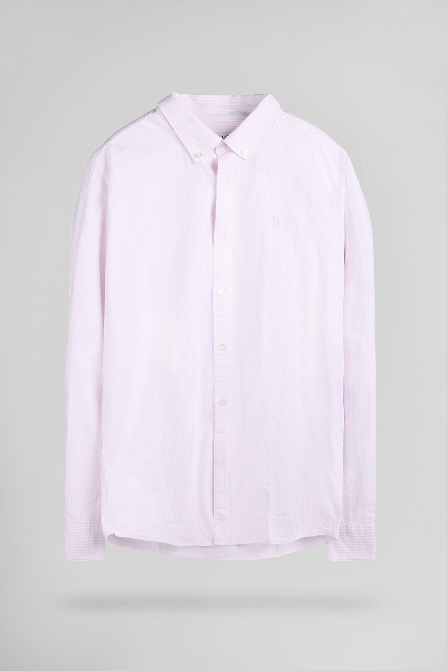 Chemise Oxford col français C-STANLEY ML PINK SHIRT