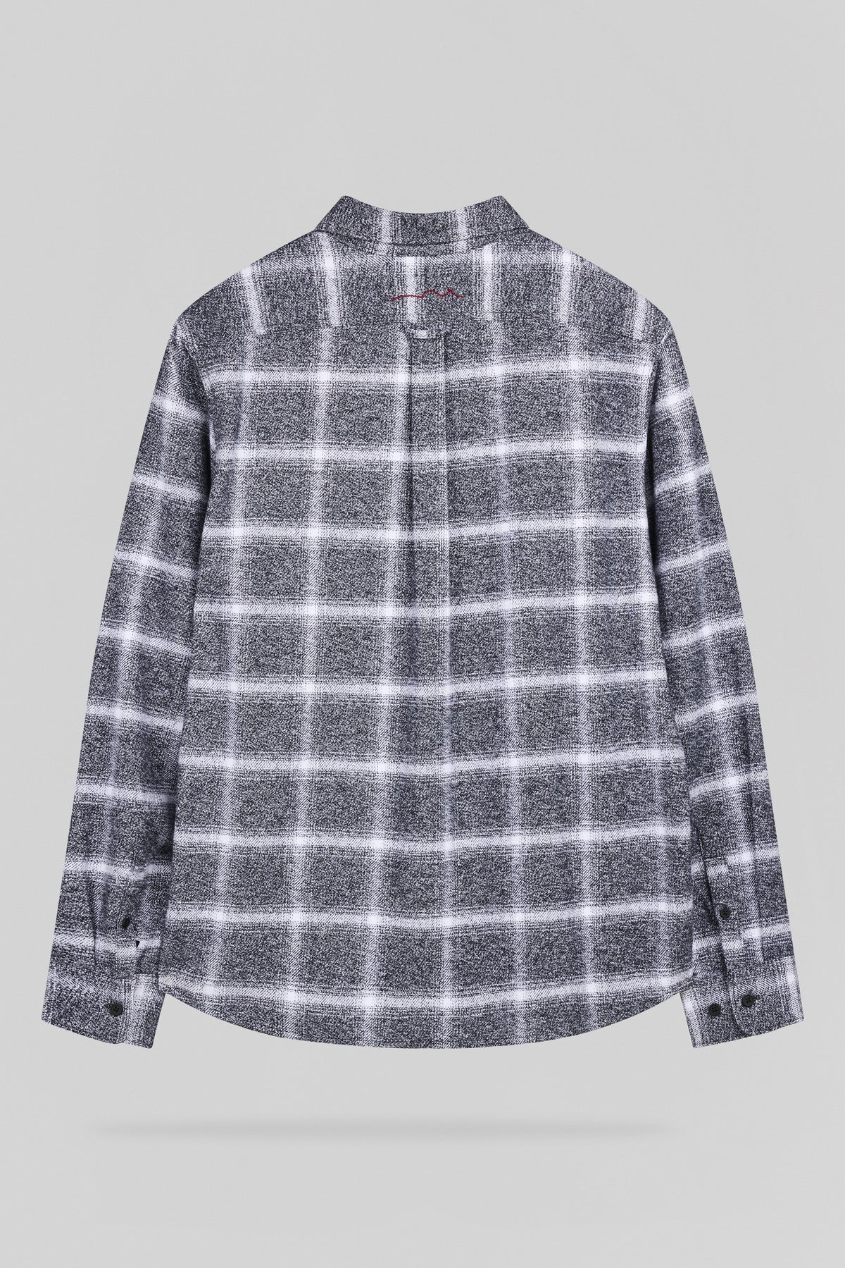 Chemise à carreaux C-PEAK ML MELANGE BLACK