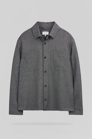 Chemise C-FELIX ML MELANGE BLACK