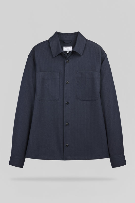 Achat Chemise droite manches longues C-FELIX ML DARK NAVY