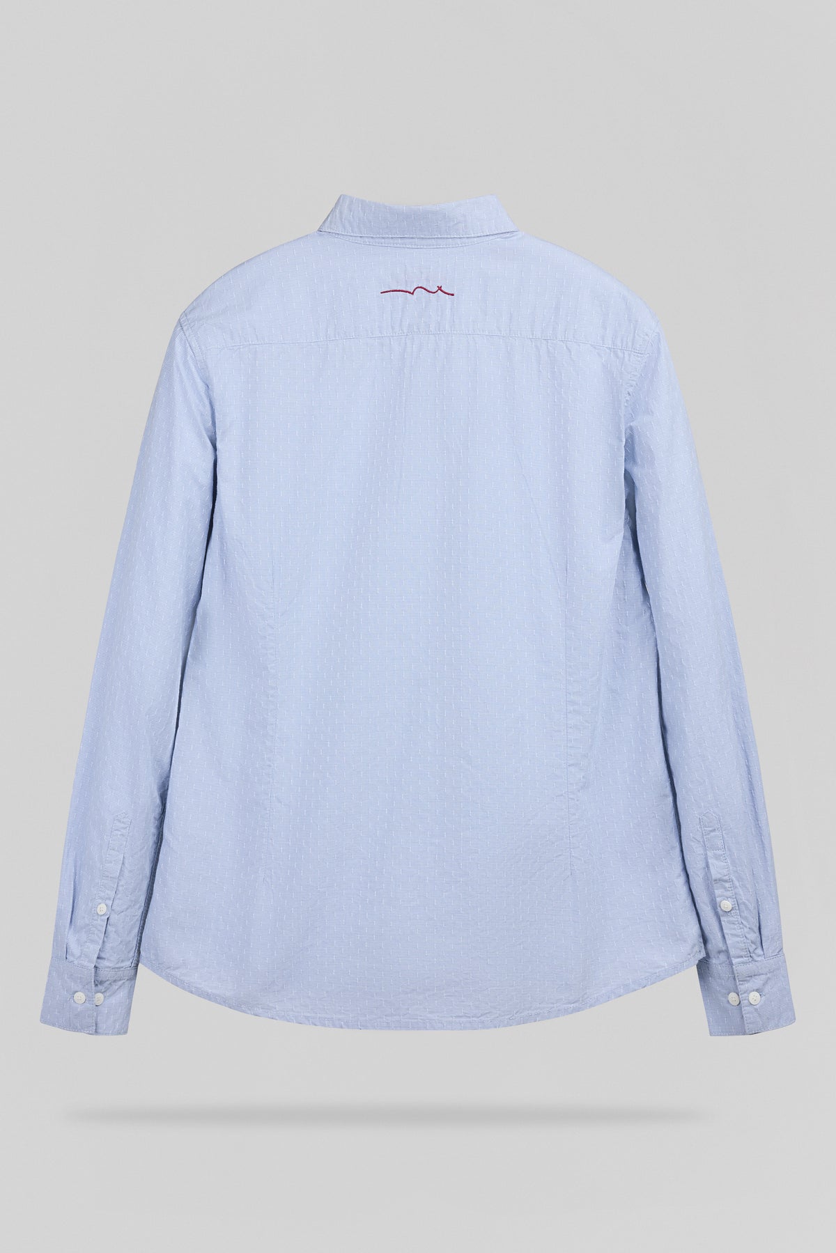 Chemise C-DOBBY ML PASTEL BLUE