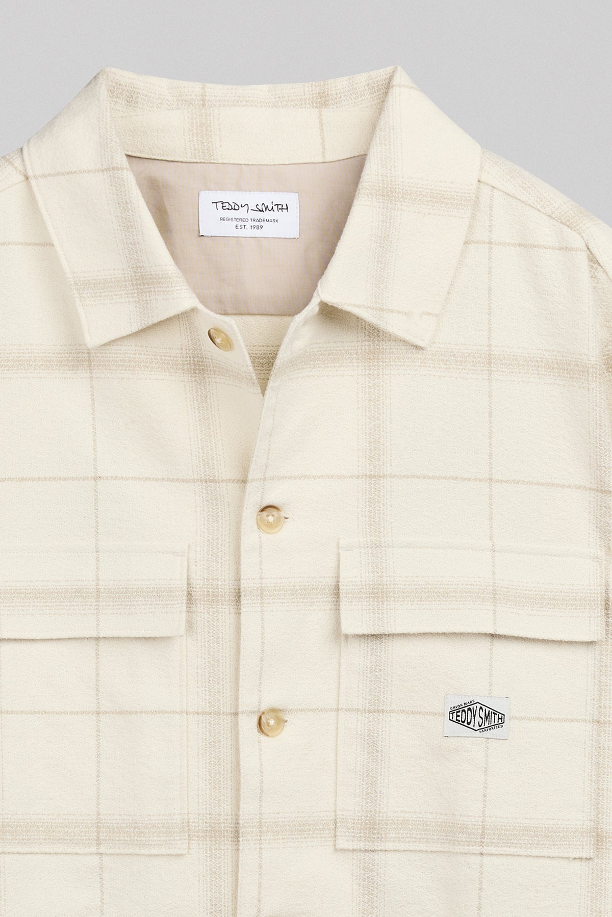Chemise C-LUIS ML CREAM