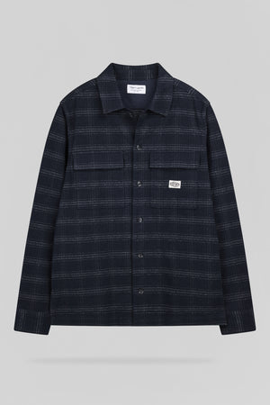 Chemise C-LUIS ML DARK NAVY