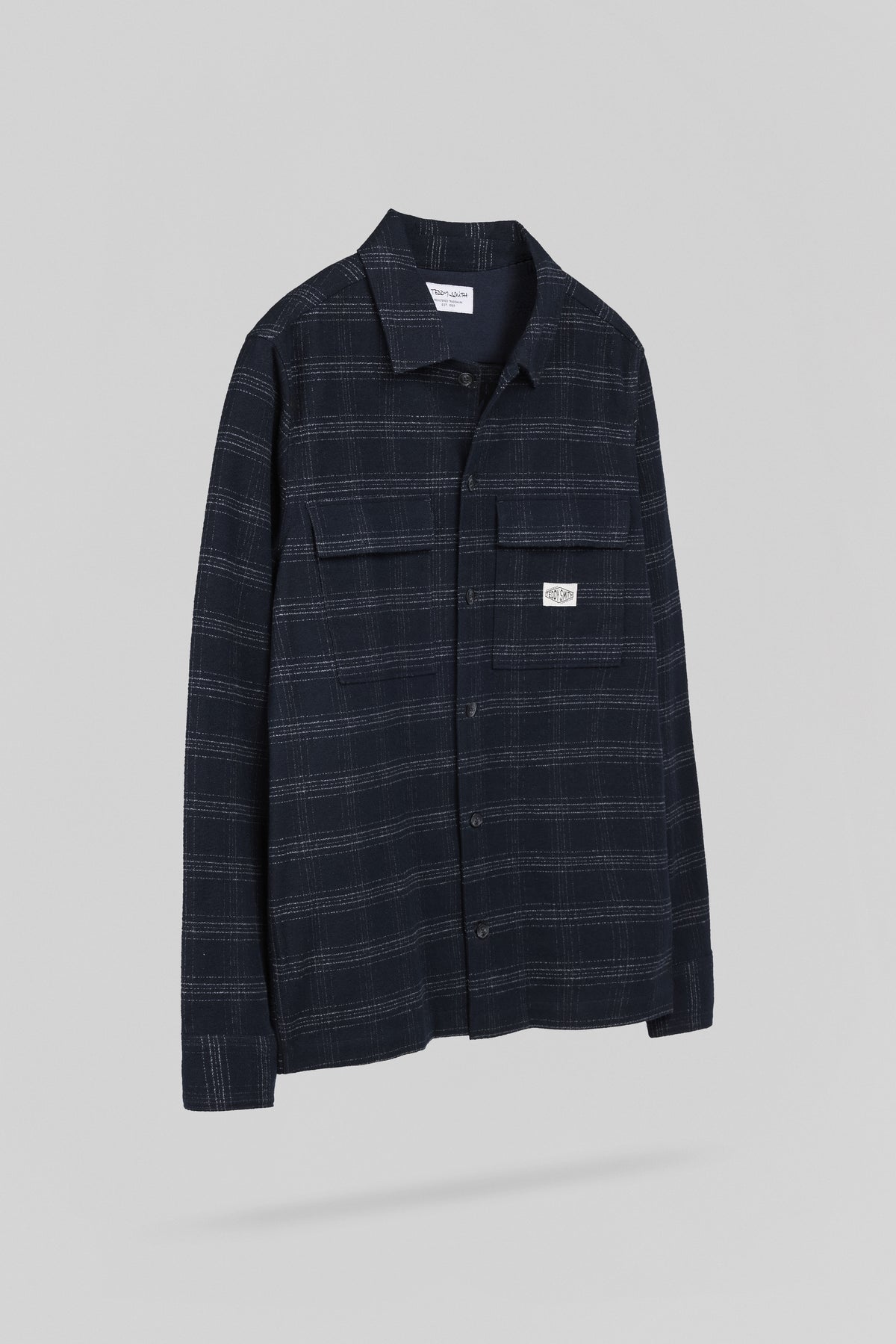 Chemise C-LUIS ML DARK NAVY