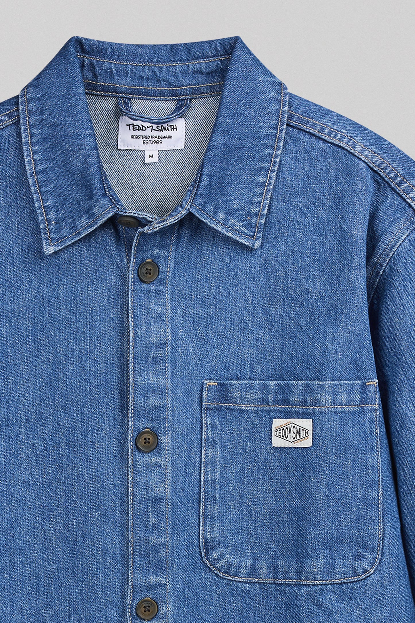 Chemise denim C-GRANT ML VINTAGE/INDIGO