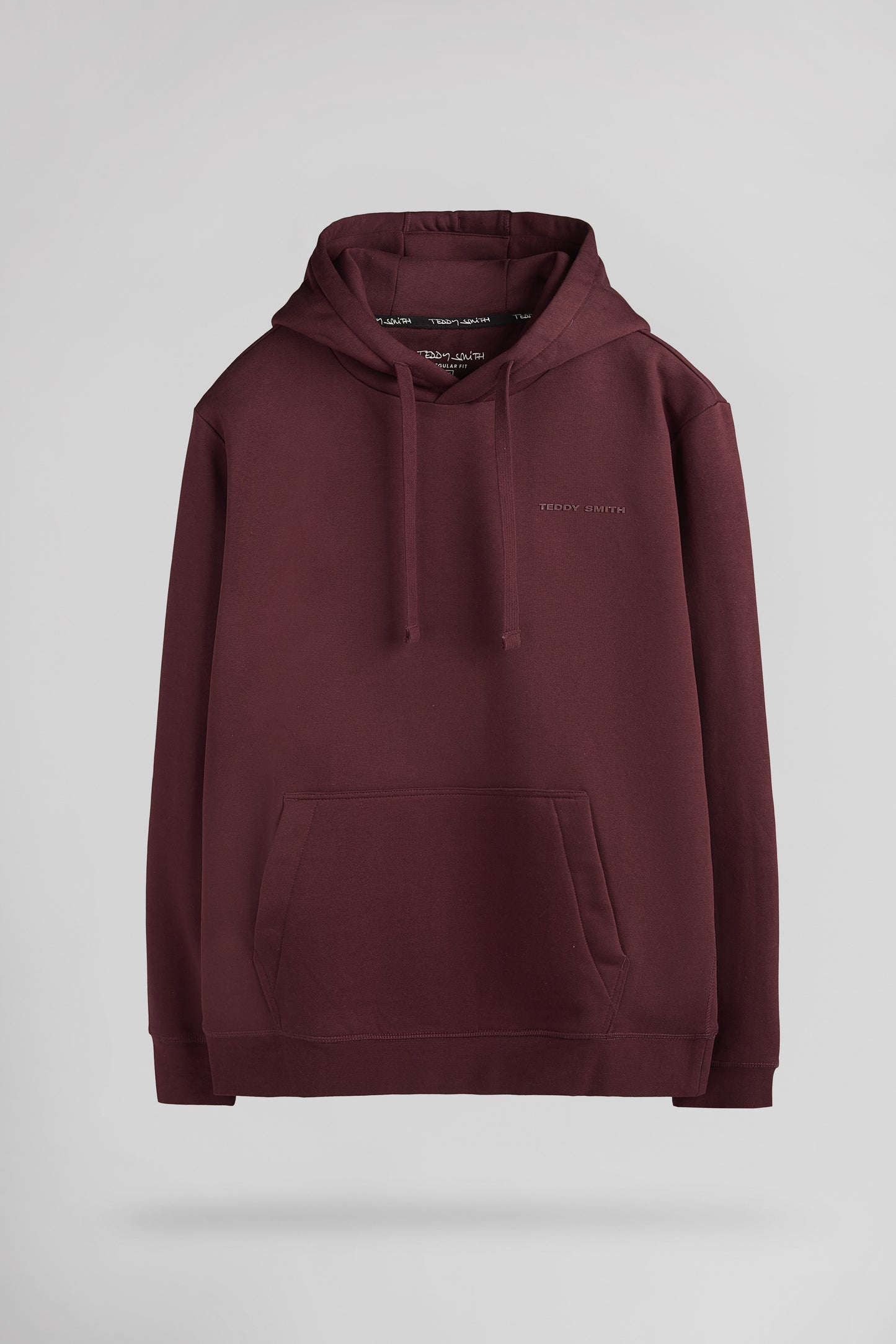 Sweat à capuche S-NARK HOODY BORDEAUX FONCE