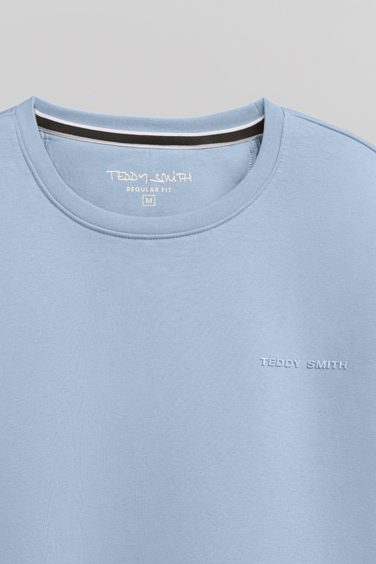 Sweat col rond S-NARK RC BLEU MINERAL