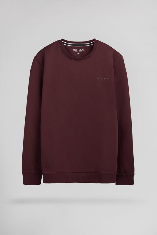 Achat Sweat col rond S-NARK RC BORDEAUX FONCE