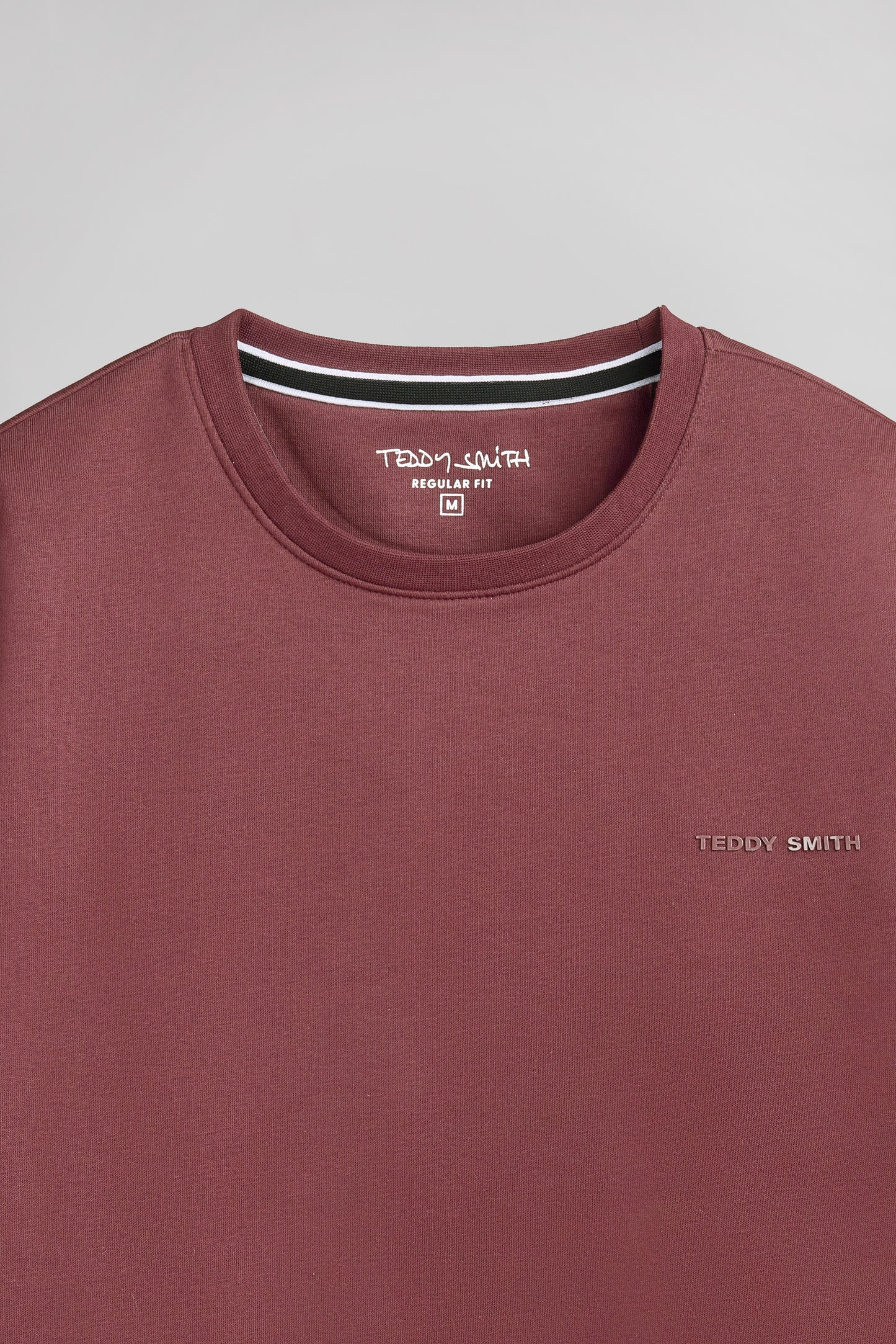 Sweat col rond S-NARK RC FRAMBOISE FONCE