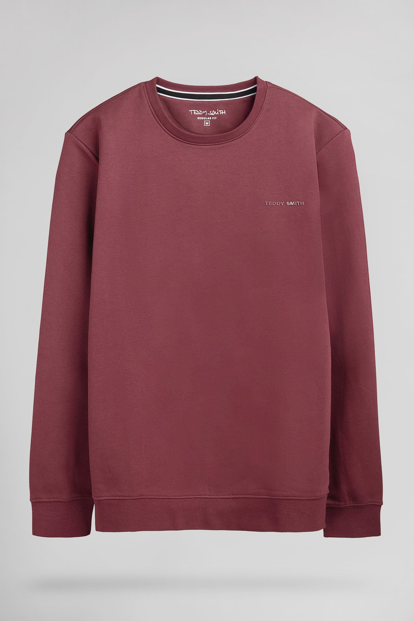 Sweat col rond S-NARK RC FRAMBOISE FONCE