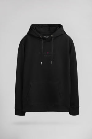 Sweat à capuche S-JIM HOODY NOIR
