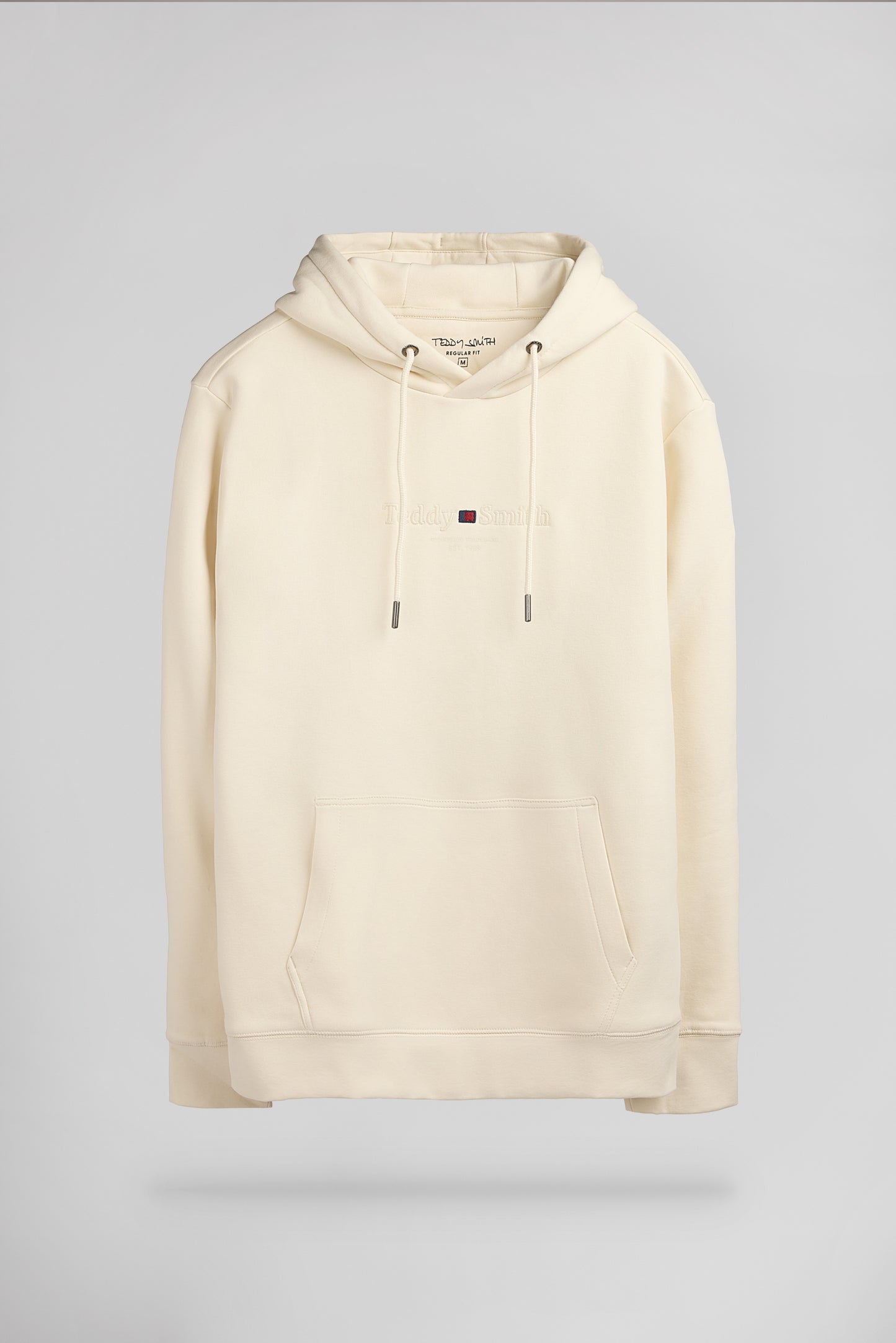 Sweat à capuche S-JIM HOODY NATUREL