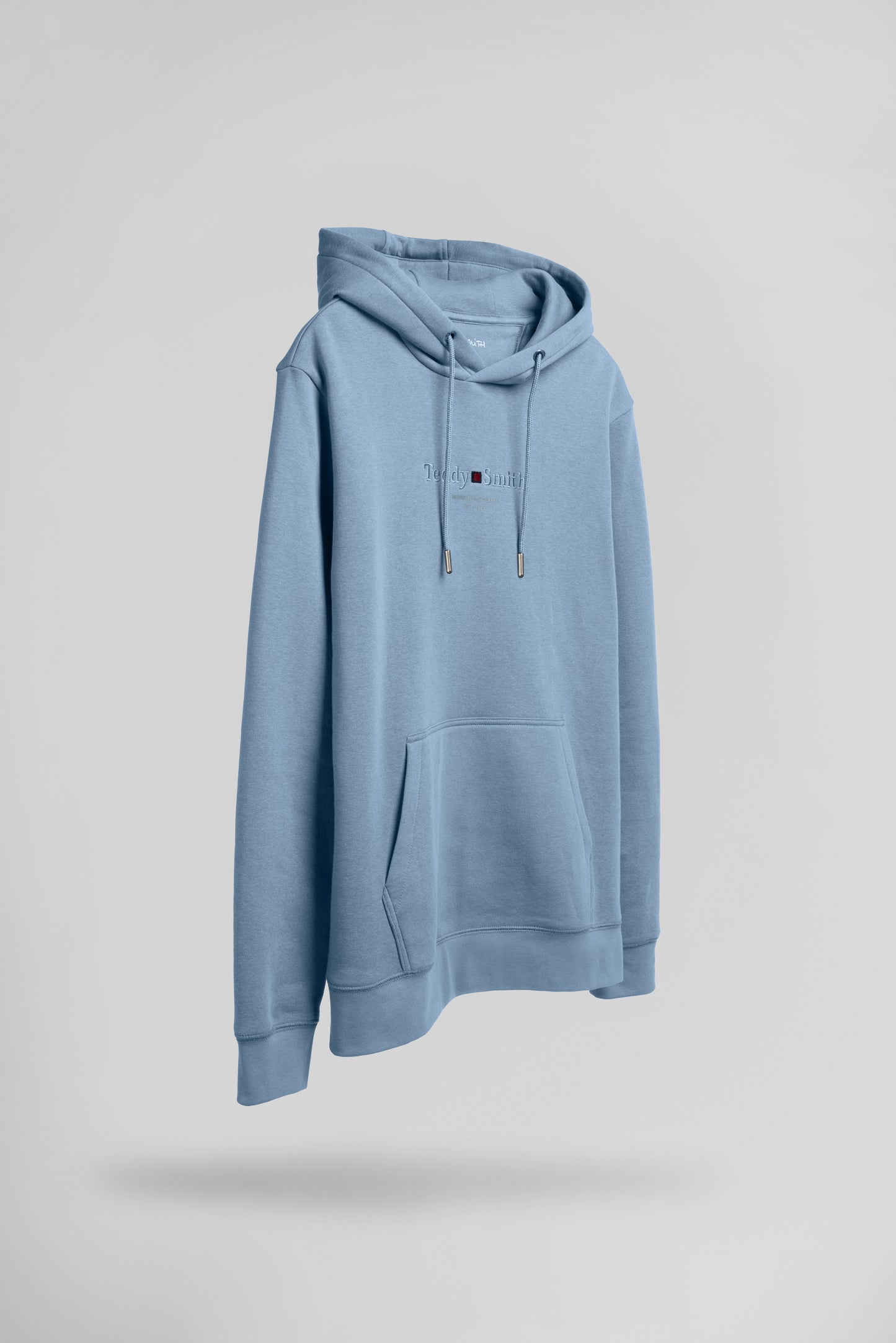 Sweat à capuche S-JIM HOODY BLEU MINERAL