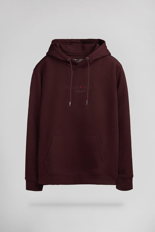Achat Sweat à capuche S-JIM HOODY BORDEAUX FONCE