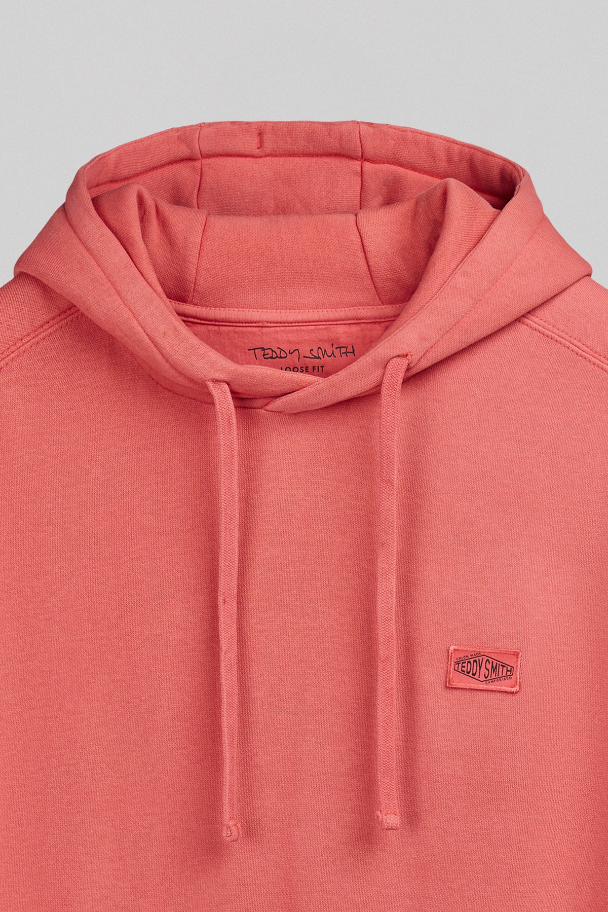 Sweat S-NATEO HOODY ROUGE COQUELICOT