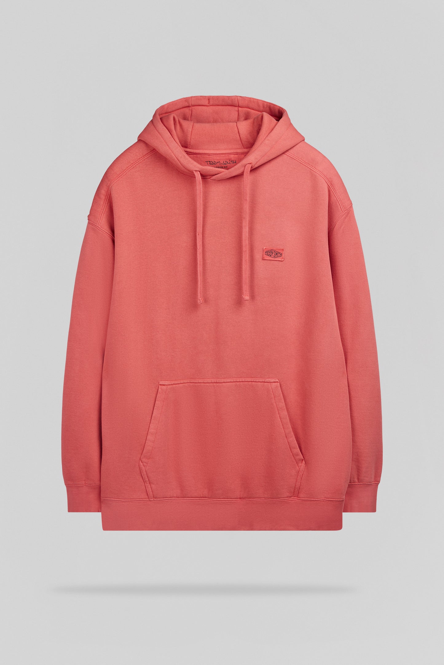 Sweat S-NATEO HOODY ROUGE COQUELICOT