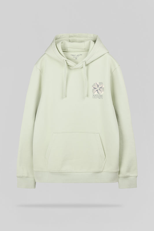 Achat Sweat S-NATURE HOODY VERT NACRE