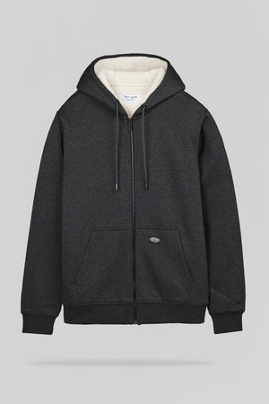 Gilet intérieur sherpa G-ONY HOODY ZIP MELANGE BLACK