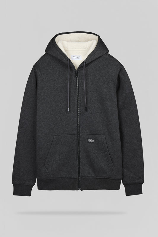 Achat Gilet intérieur sherpa G-ONY HOODY ZIP MELANGE BLACK