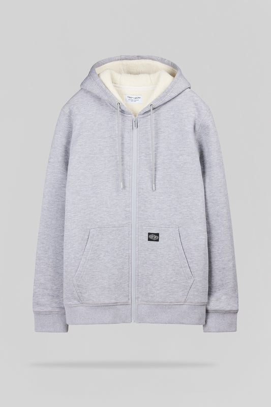Achat Gilet intérieur sherpa G-ONY HOODY ZIP GRIS CHINE