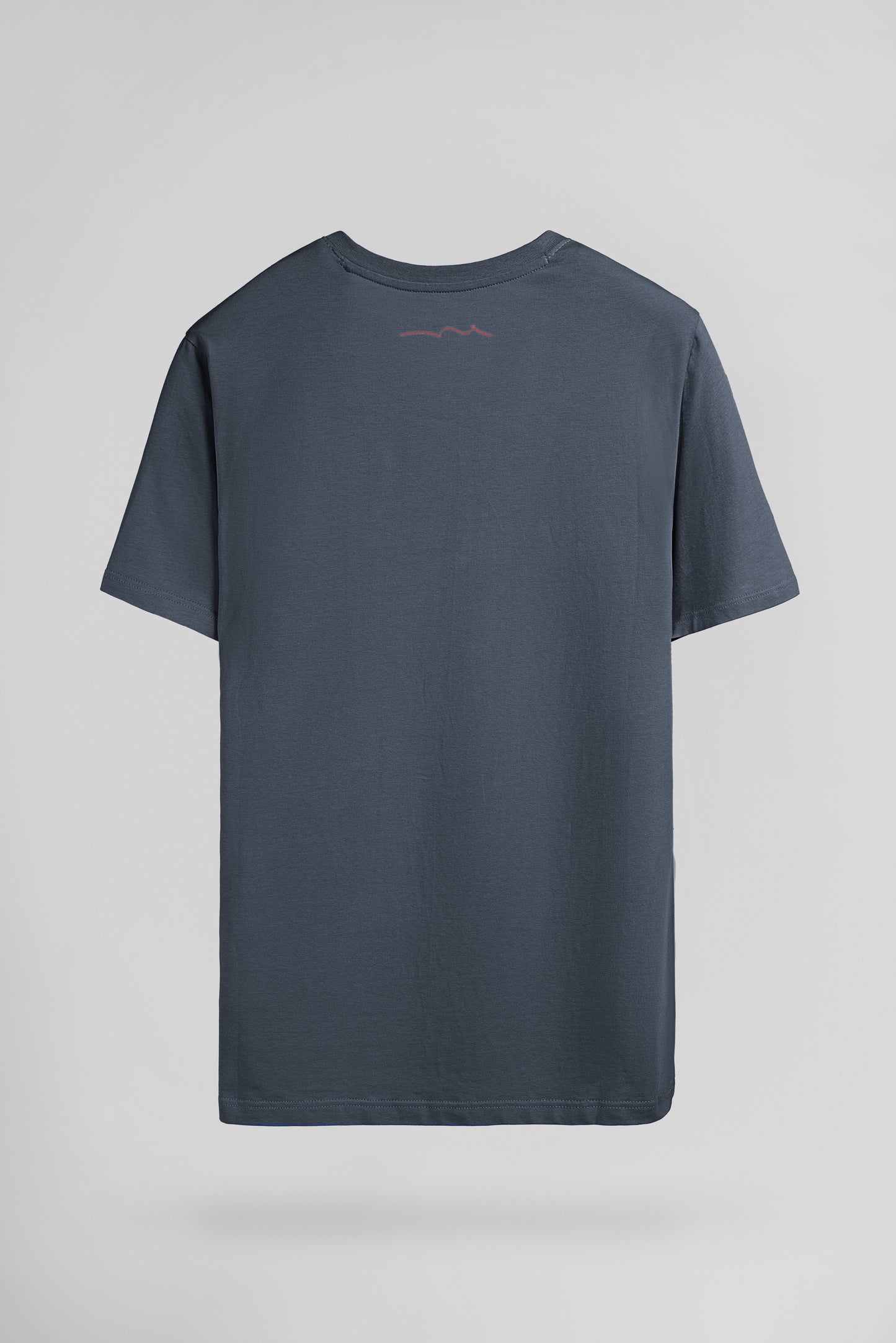 T-shirt col V TAWAX 2 MC GRIS METEORE