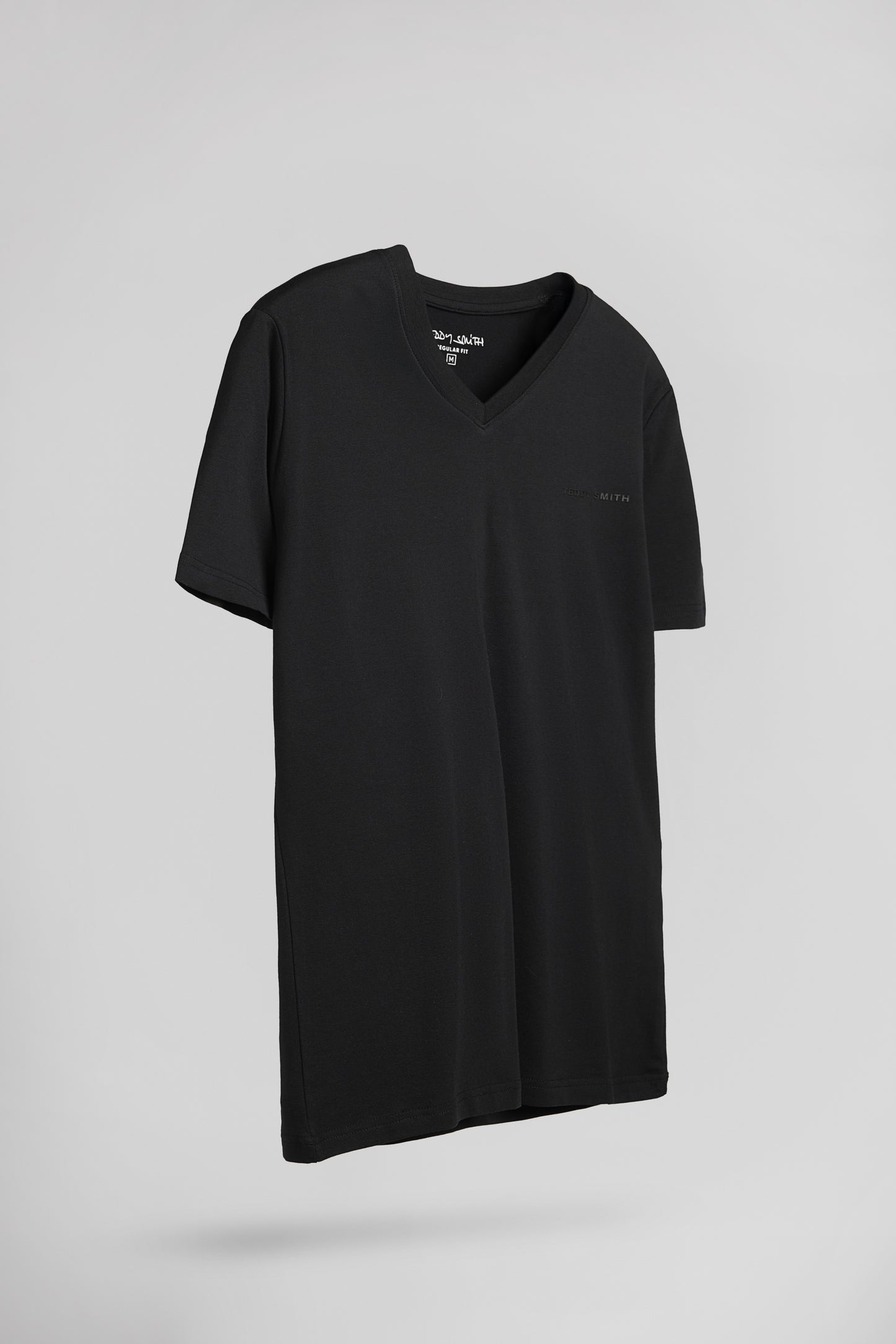 T-shirt col V TAWAX 2 NOIR