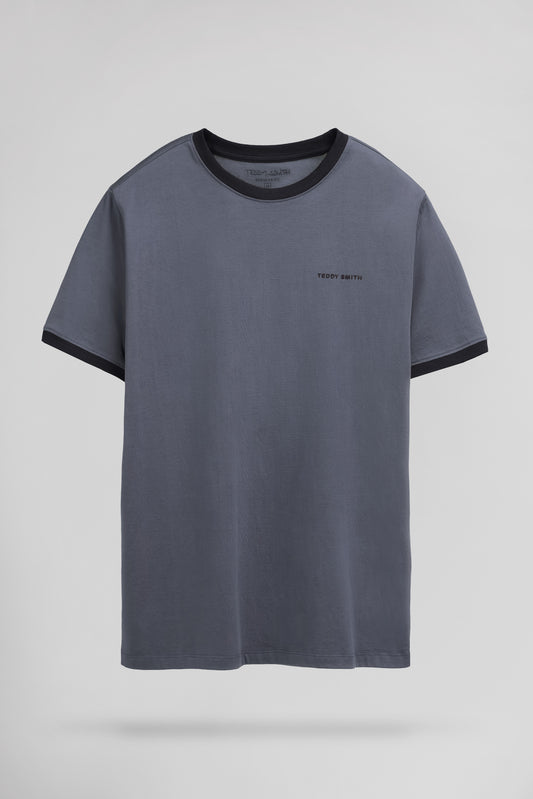 Achat T-shirt col rond THE-TEE 2 R MC GRIS METEORE