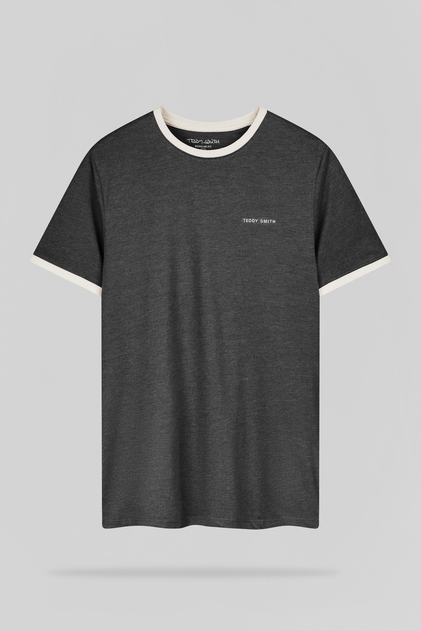 T-shirt col rond THE-TEE 2 R MC ANTHRACITE CHINE