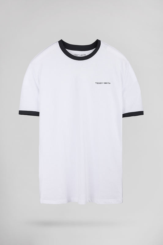 Achat T-shirt col rond THE TEE 2 R MC BLANC