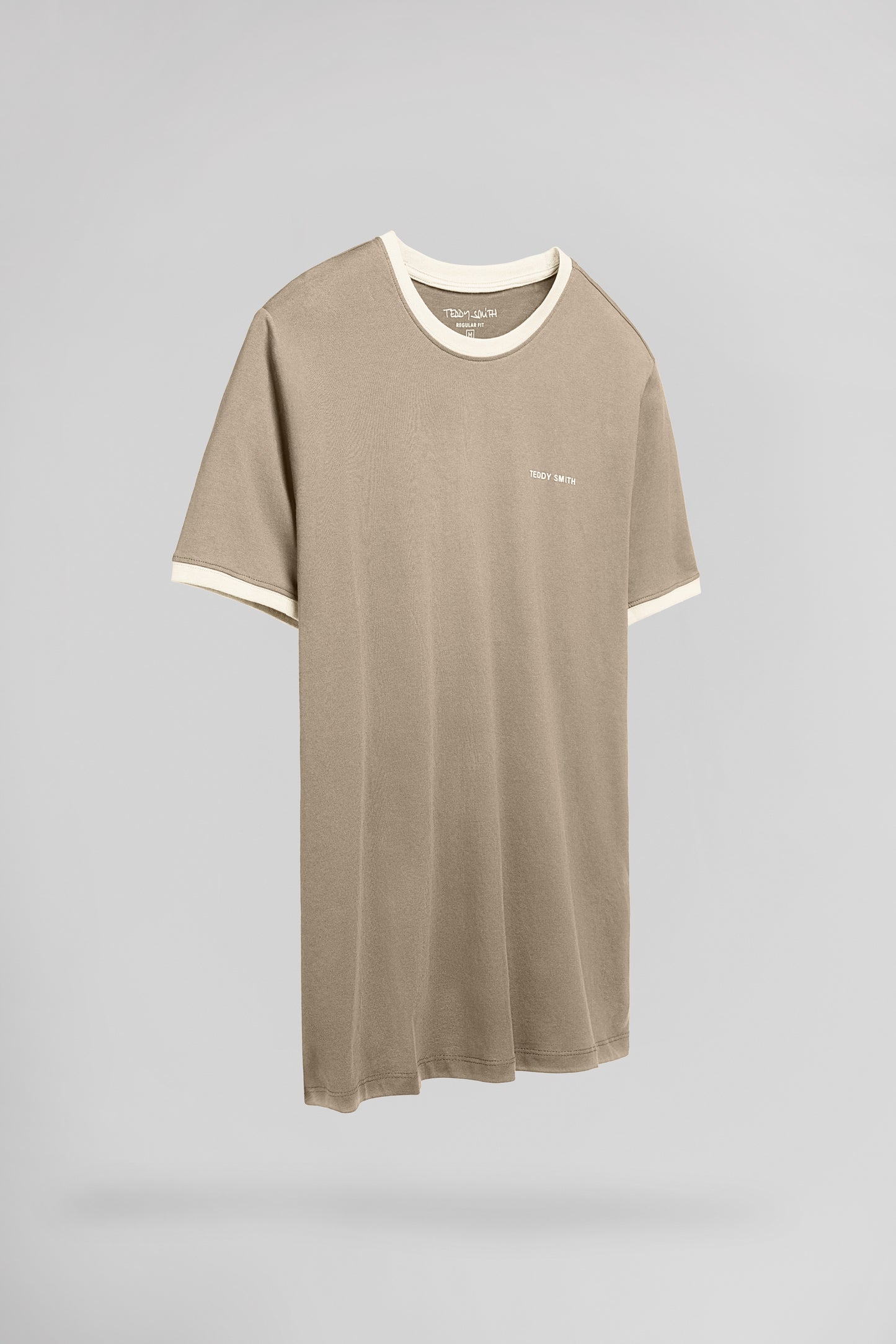 T-shirt col rond THE-TEE 2 R MC WOLF BEIGE