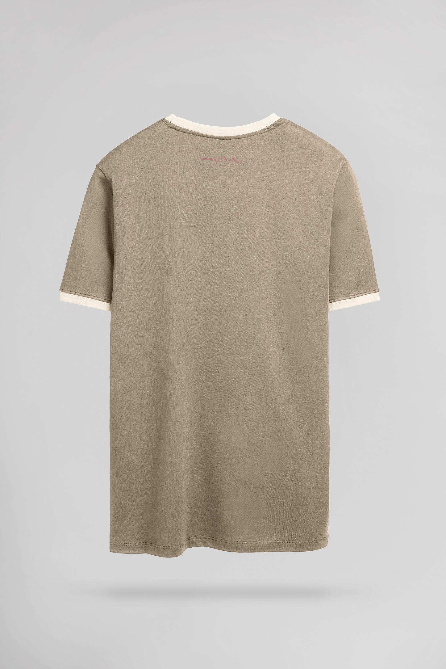 T-shirt col rond THE-TEE 2 R MC WOLF BEIGE