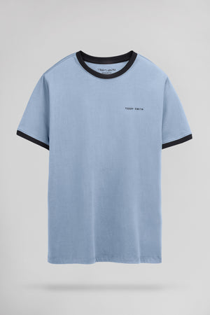 T-shirt col rond THE-TEE 2 R MC BLEU MINERAL