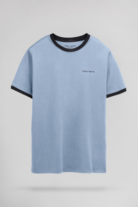 Achat T-shirt col rond THE-TEE 2 R MC BLEU MINERAL