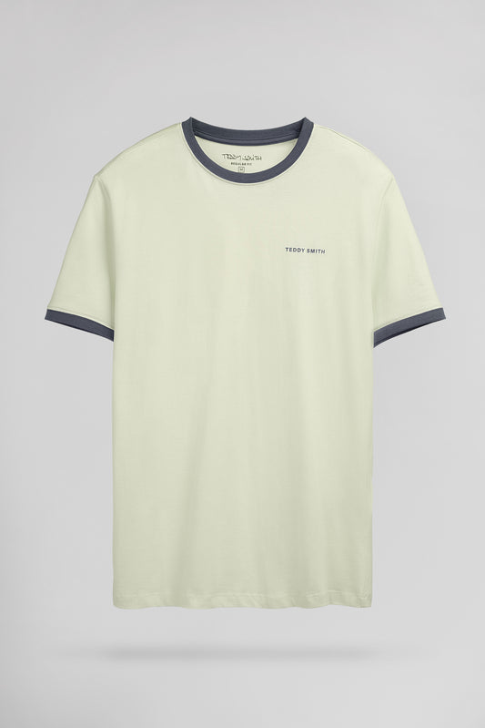 Achat T-shirt col rond THE-TEE 2 R MC VERT NACRE