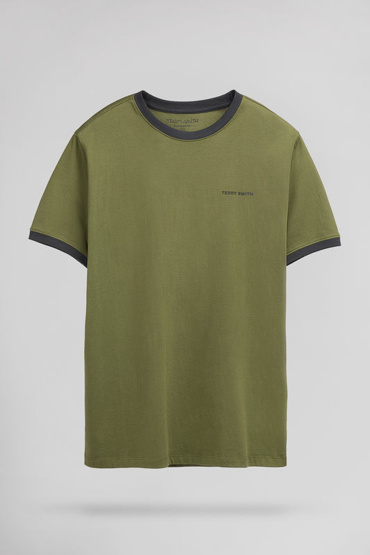 Achat T-shirt col rond THE TEE 2 R MC OLIVE