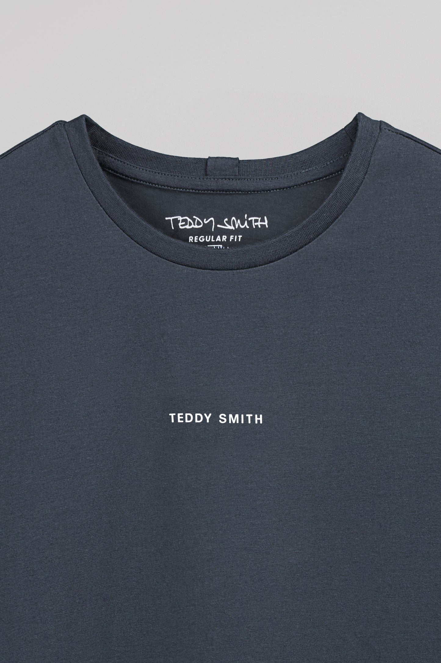 T-shirt col rond T-SOY 2 MC GRIS METEORE