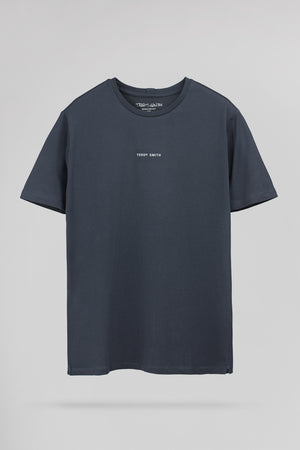 T-shirt col rond T-SOY 2 MC GRIS METEORE