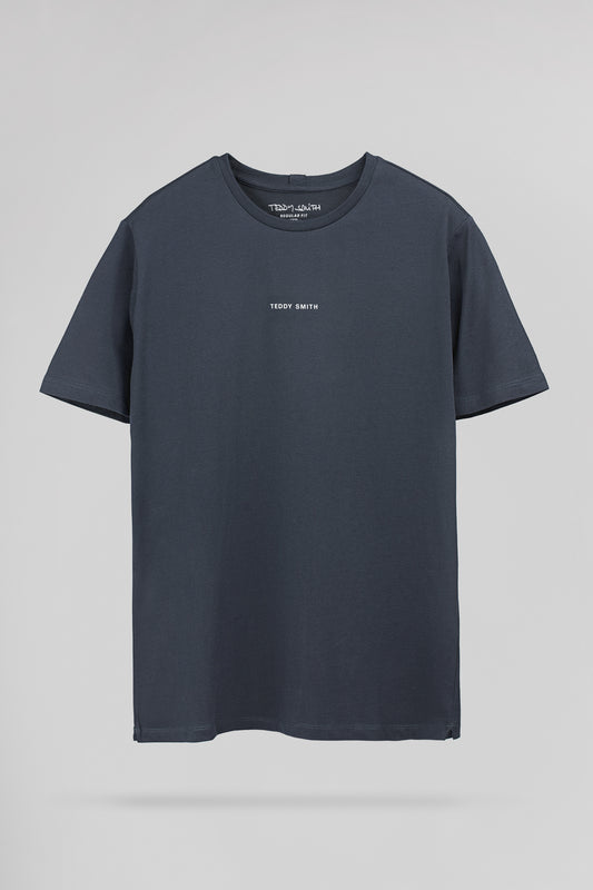 Achat T-shirt col rond T-SOY 2 MC GRIS METEORE