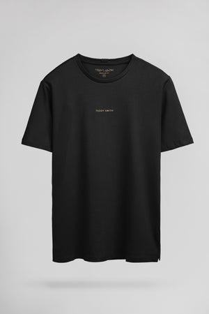 T-shirt col rond T-SOY 2 MC NOIR