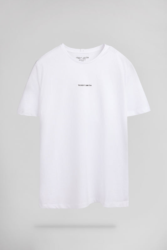 Achat T-shirt col rond T-SOY 2 MC BLANC