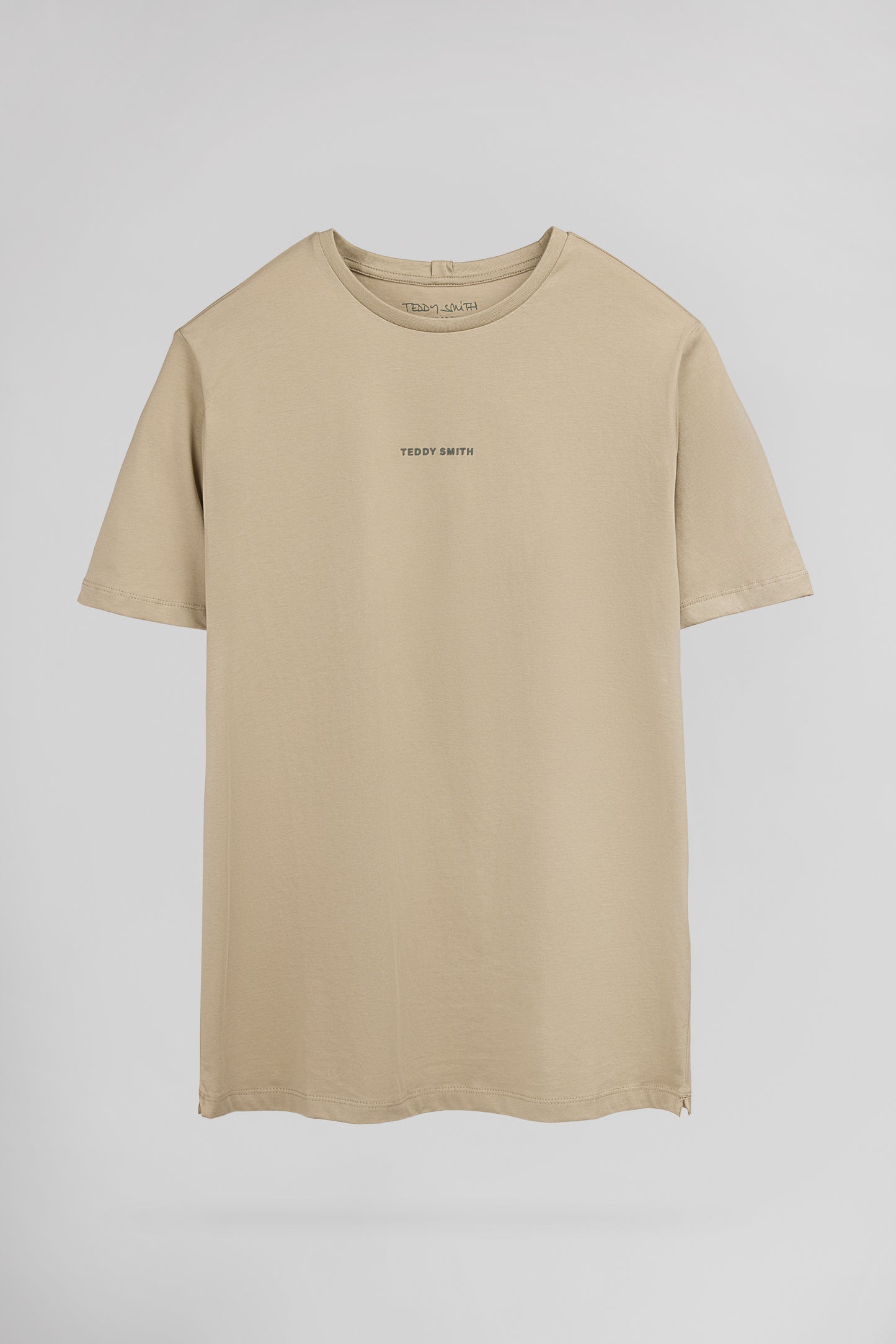 T-shirt col rond T-SOY 2 MC BEIGE