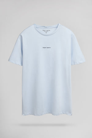 T-shirt col rond T-SOY 2 MC PASTEL BLUE