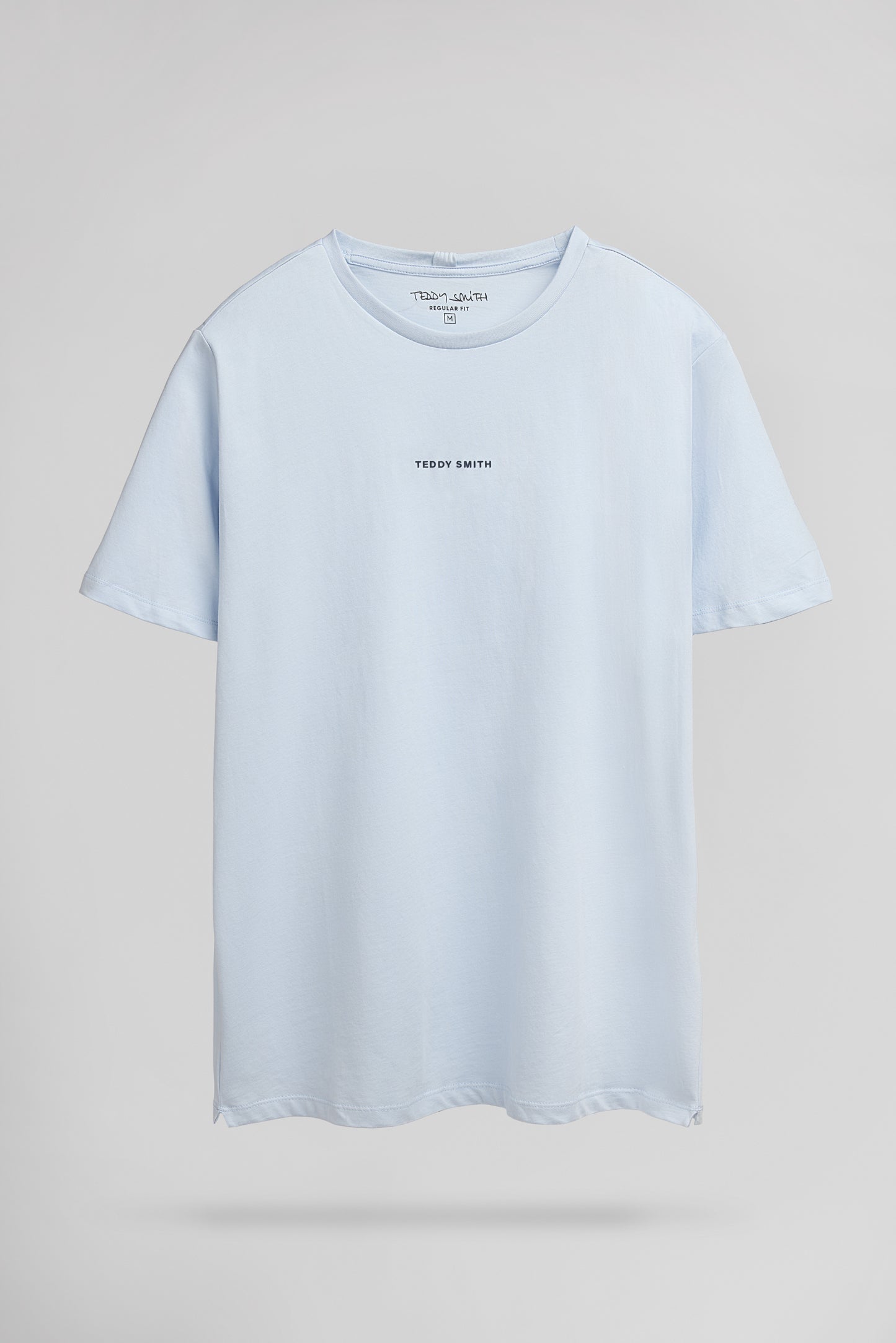 T-shirt col rond T-SOY 2 MC PASTEL BLUE