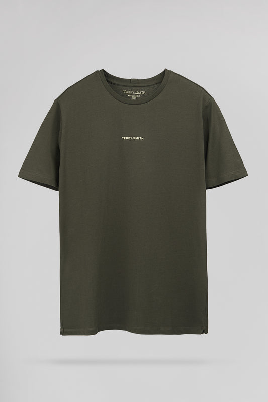 Achat T-shirt col rond T-SOY 2 MC DEEP KAKI
