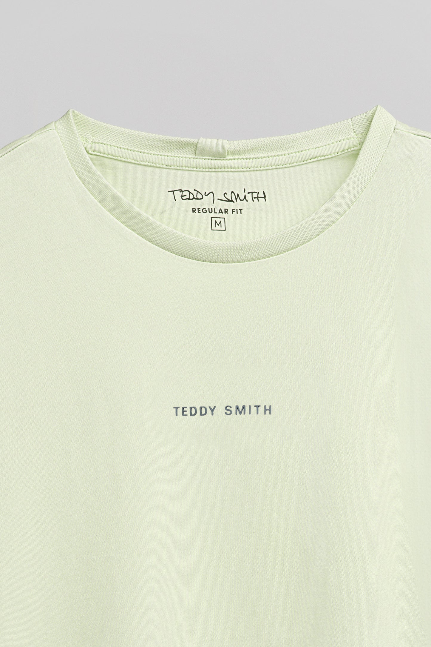 T-shirt col rond T-SOY 2 MC VERT NACRE