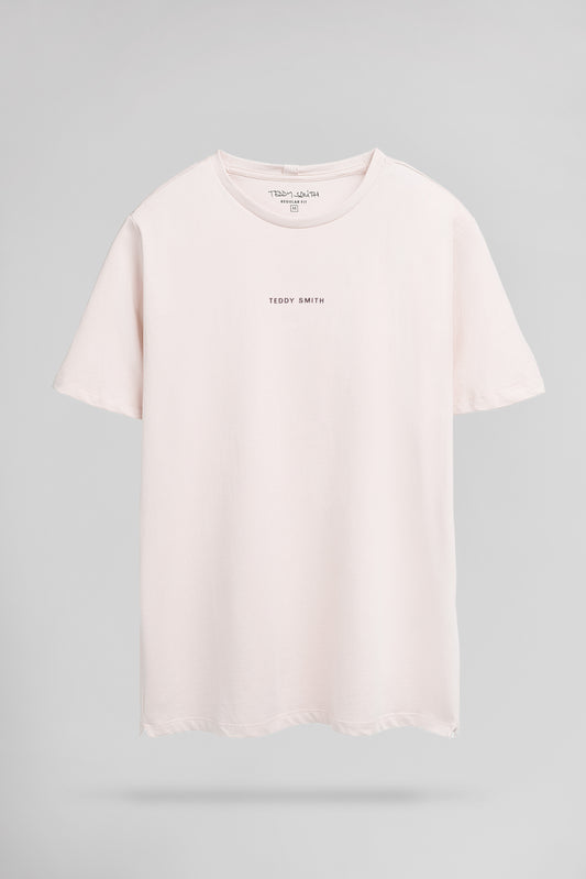 Achat T-shirt col rond T-SOY 2 MC ROSE QUARTZ