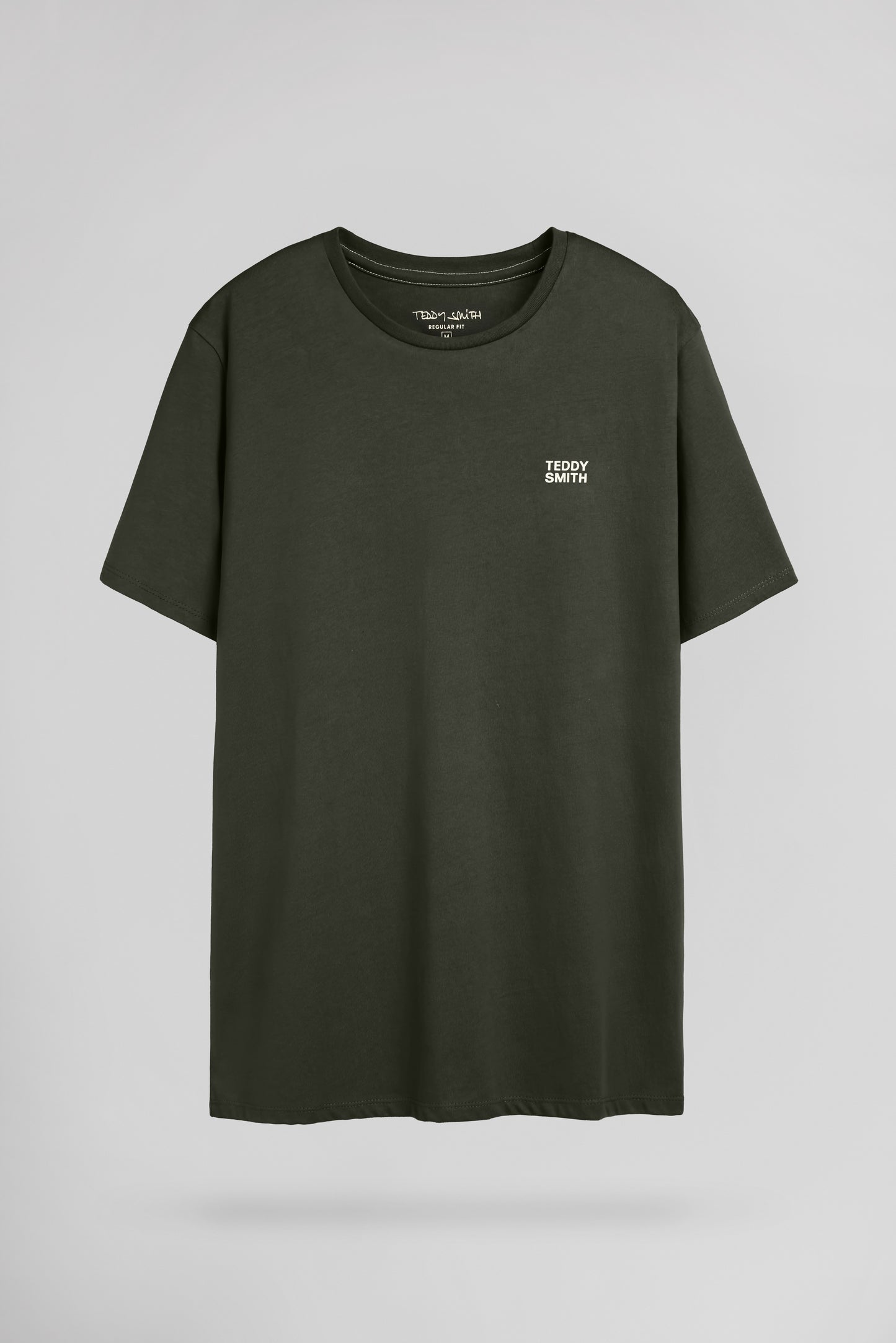 T-shirt col rond THE TEE 1 MC DEEP KAKI