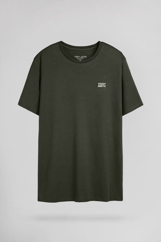 Achat T-shirt col rond THE TEE 1 MC DEEP KAKI